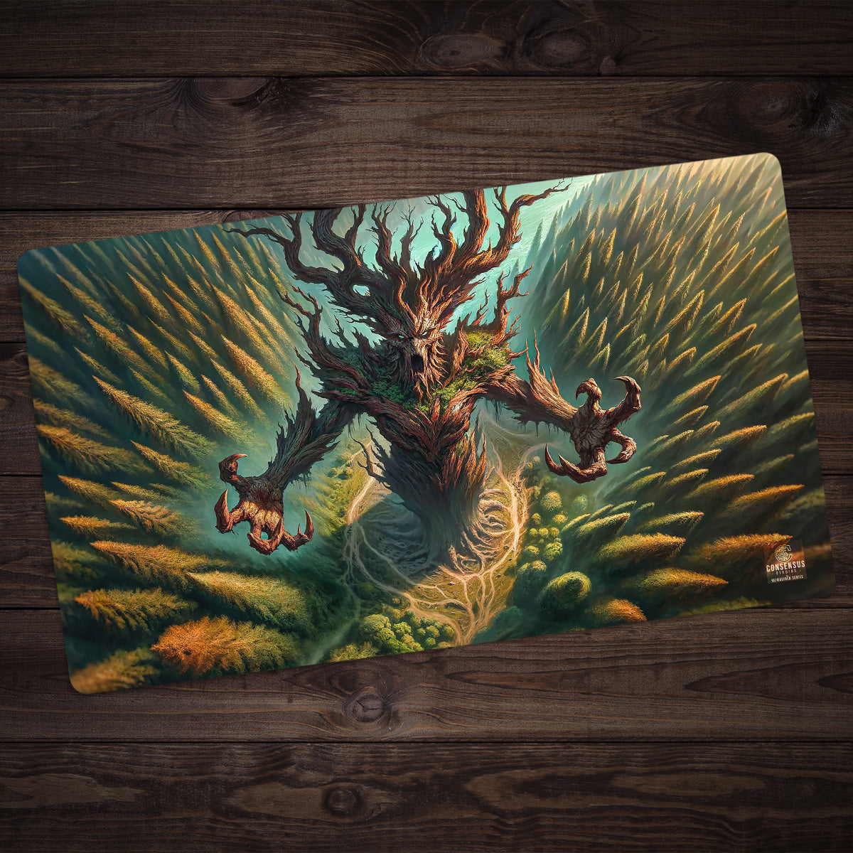 Treefolk From Sky Playmat - Premium Playmat from Inked Gaming - Just $34.99! Shop now at Game Crave Tournament Store