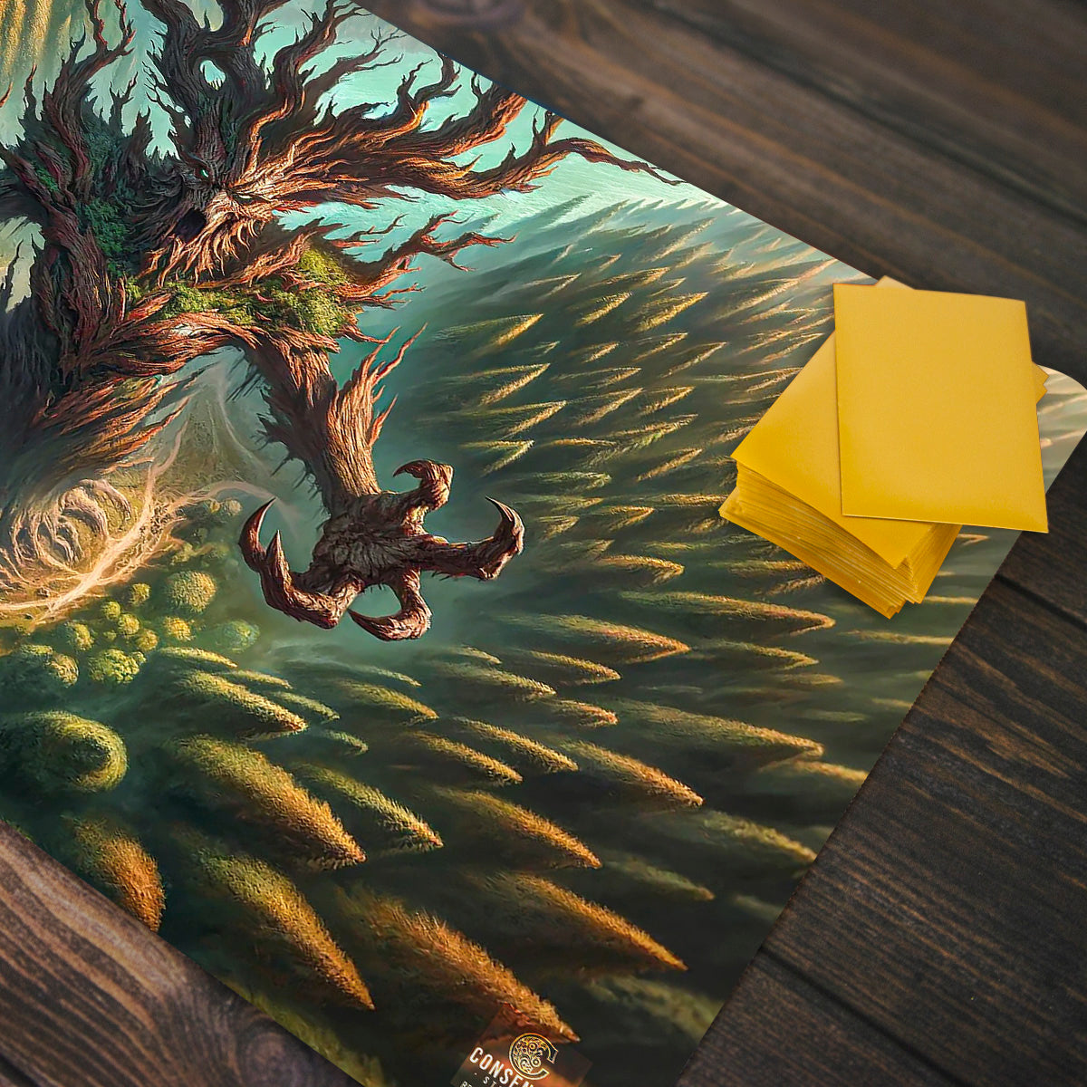 Treefolk From Sky Playmat - Premium Playmat from Inked Gaming - Just $34.99! Shop now at Game Crave Tournament Store