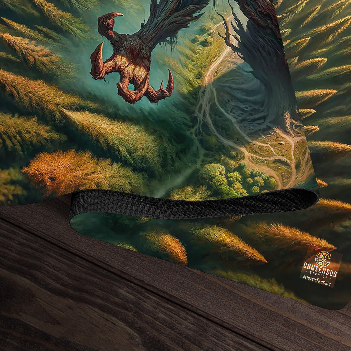 Treefolk From Sky Playmat - Premium Playmat from Inked Gaming - Just $34.99! Shop now at Game Crave Tournament Store