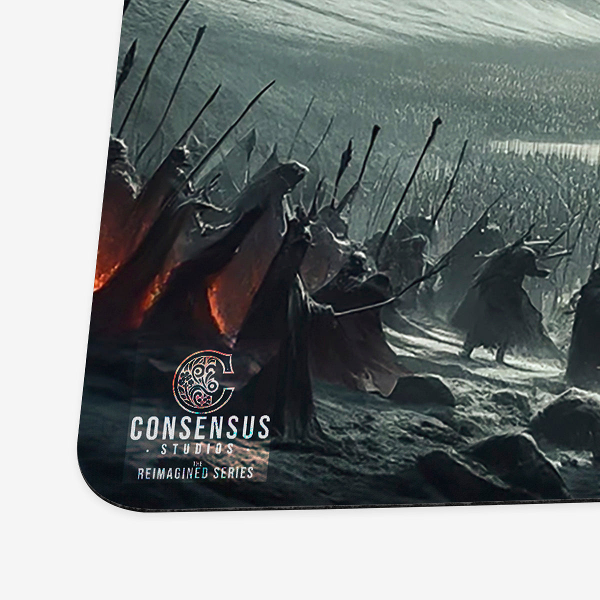 Undead Dragon Battle Playmat - Premium Playmat from Inked Gaming - Just $34.99! Shop now at Game Crave Tournament Store
