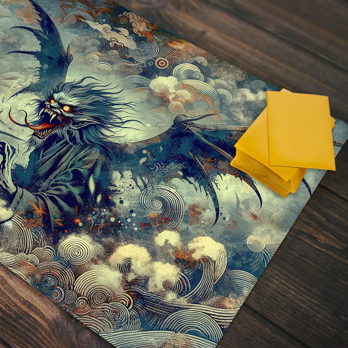 Vampire Demon Playmat - Premium Playmat from Inked Gaming - Just $34.99! Shop now at Game Crave Tournament Store