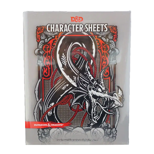 D&D 5E: Character Sheets - Premium Board Game from Wizards of the Coast - Just $9.99! Shop now at Game Crave Tournament Store