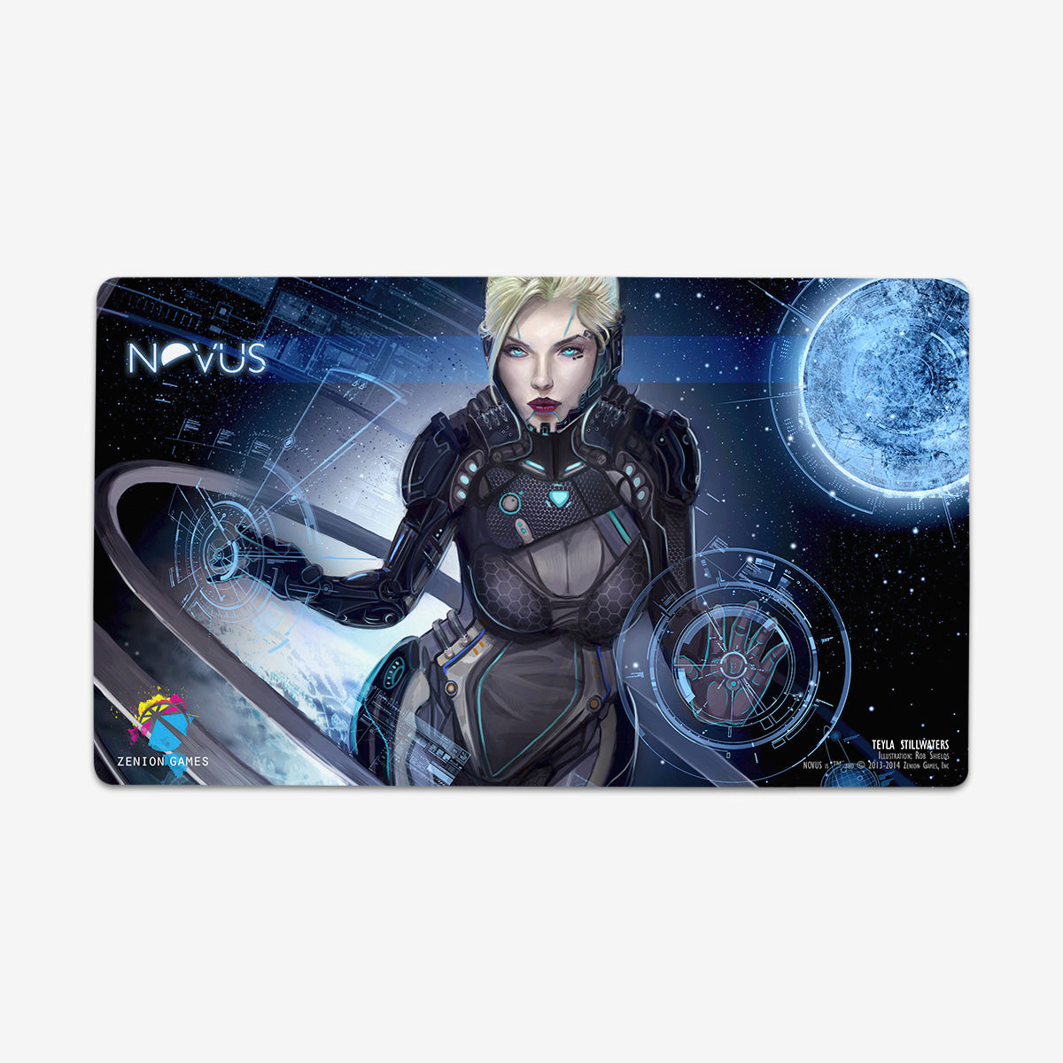 Teyla Stillwaters Playmat - Premium Playmat from Inked Gaming - Just $34.99! Shop now at Game Crave Tournament Store