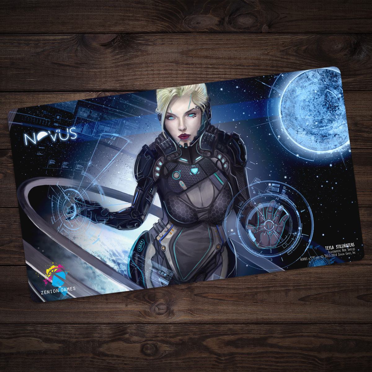 Teyla Stillwaters Playmat - Premium Playmat from Inked Gaming - Just $34.99! Shop now at Game Crave Tournament Store