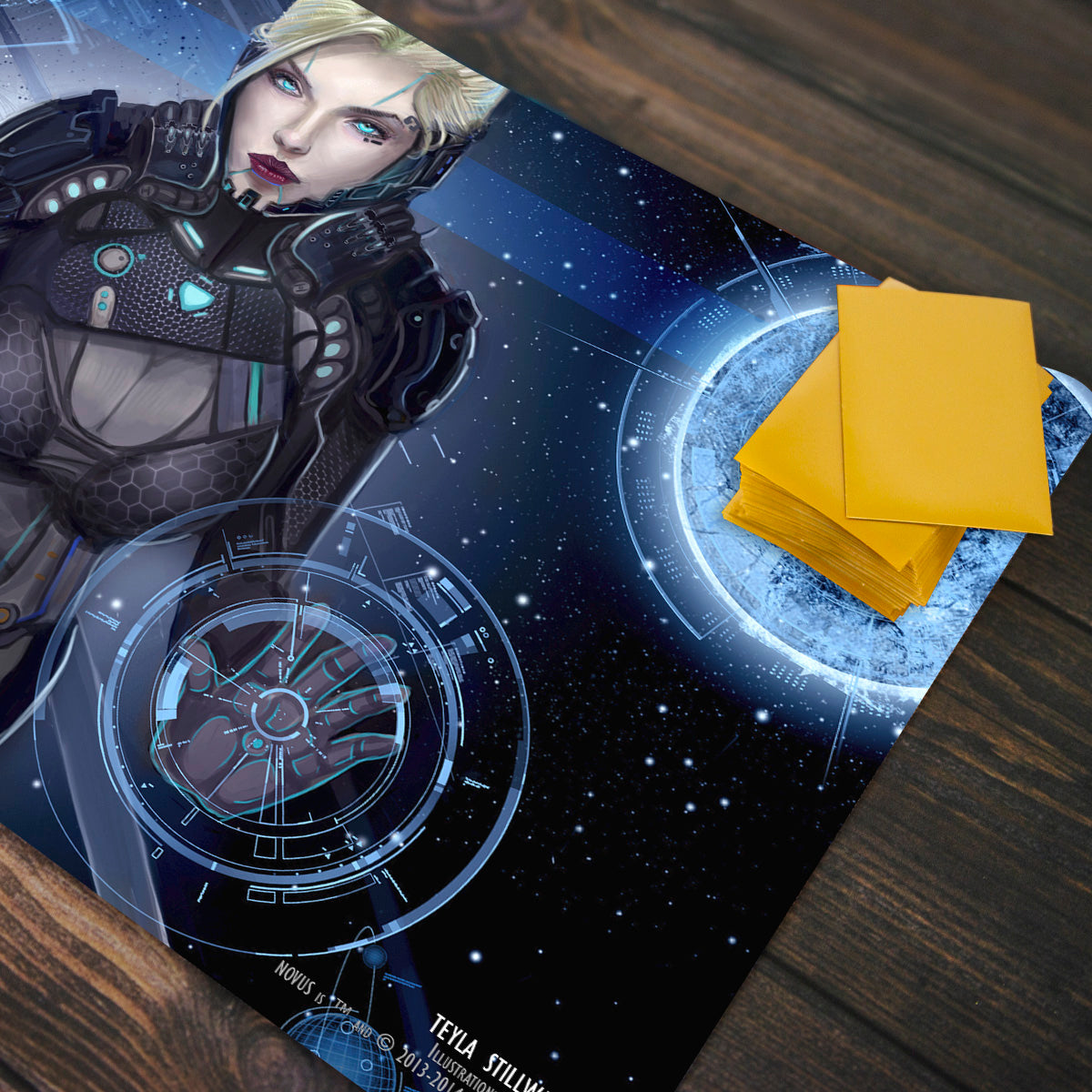 Teyla Stillwaters Playmat - Premium Playmat from Inked Gaming - Just $34.99! Shop now at Game Crave Tournament Store