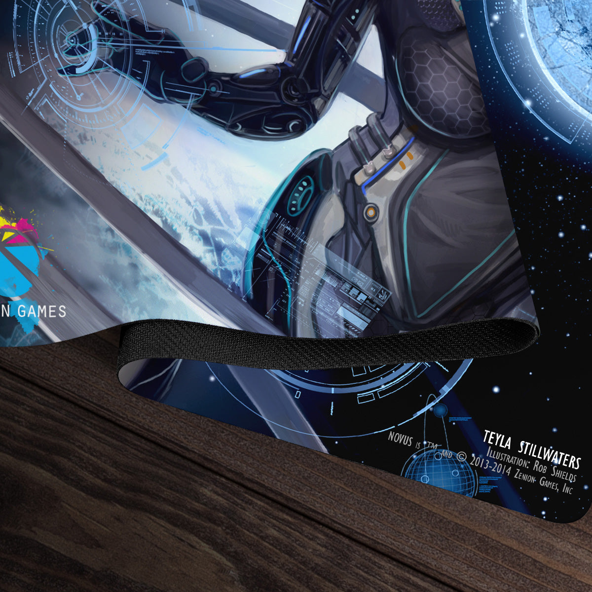 Teyla Stillwaters Playmat - Premium Playmat from Inked Gaming - Just $34.99! Shop now at Game Crave Tournament Store