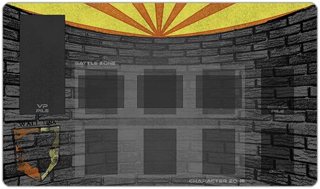 The Wall Playmat - Premium Playmat from Inked Gaming - Just $34.99! Shop now at Game Crave Tournament Store
