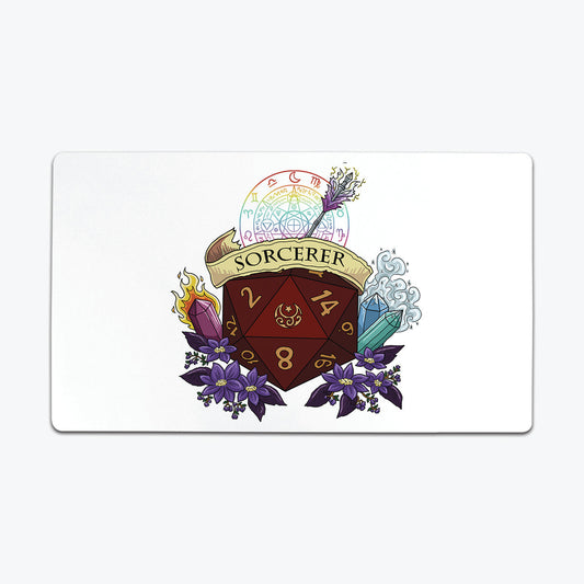 Sorcerer D20 Playmat - Premium Playmat from Inked Gaming - Just $34.99! Shop now at Game Crave Tournament Store