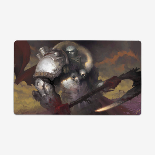 White Orc General Playmat - Premium Playmat from Inked Gaming - Just $34.99! Shop now at Game Crave Tournament Store