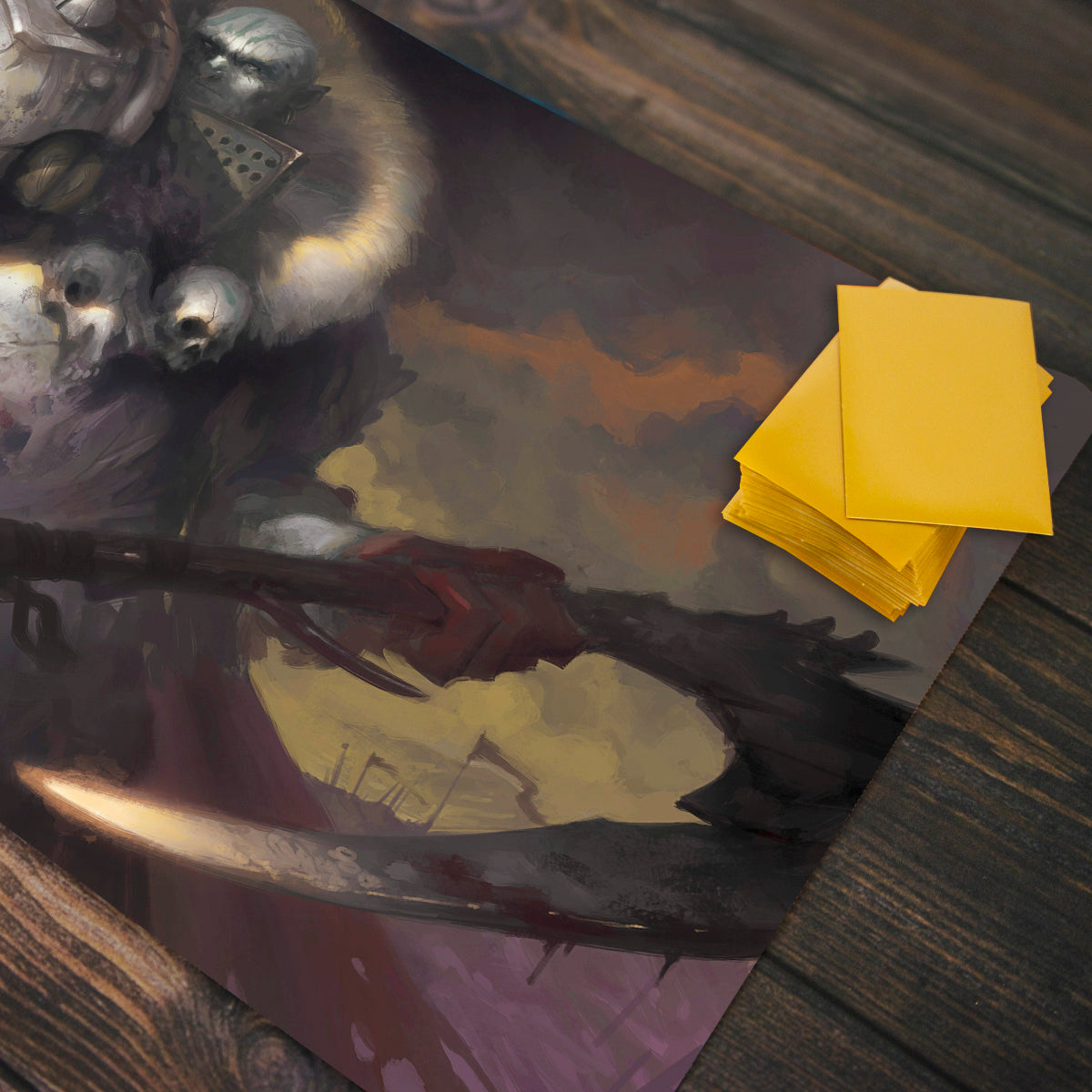 White Orc General Playmat - Premium Playmat from Inked Gaming - Just $34.99! Shop now at Game Crave Tournament Store