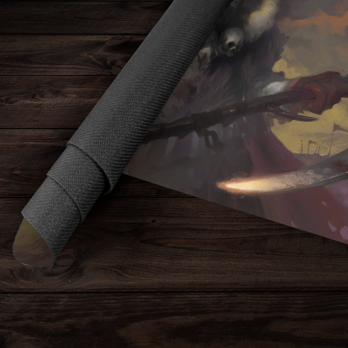 White Orc General Playmat - Premium Playmat from Inked Gaming - Just $34.99! Shop now at Game Crave Tournament Store