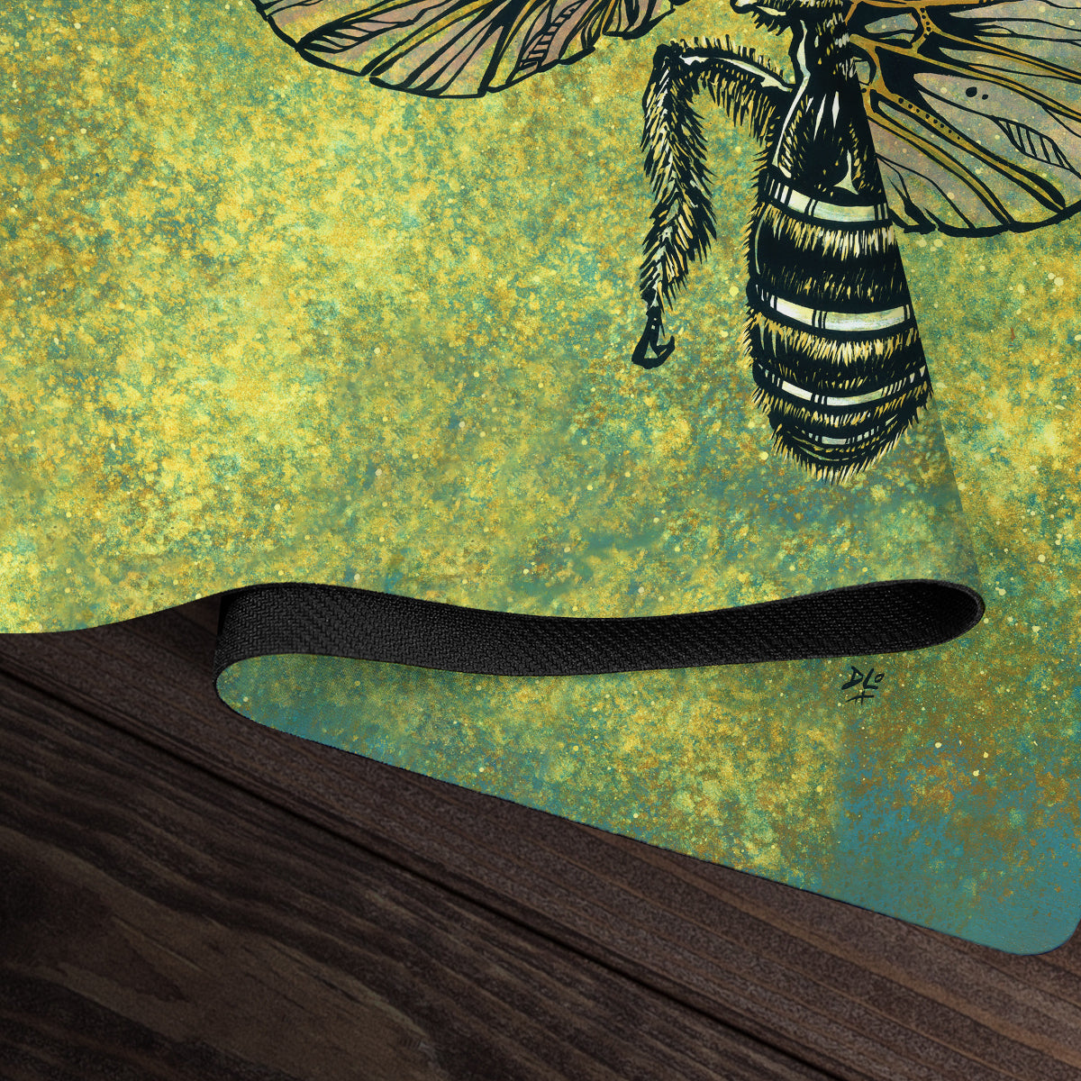 The Bee Playmat - Premium Playmat from Inked Gaming - Just $34.99! Shop now at Game Crave Tournament Store