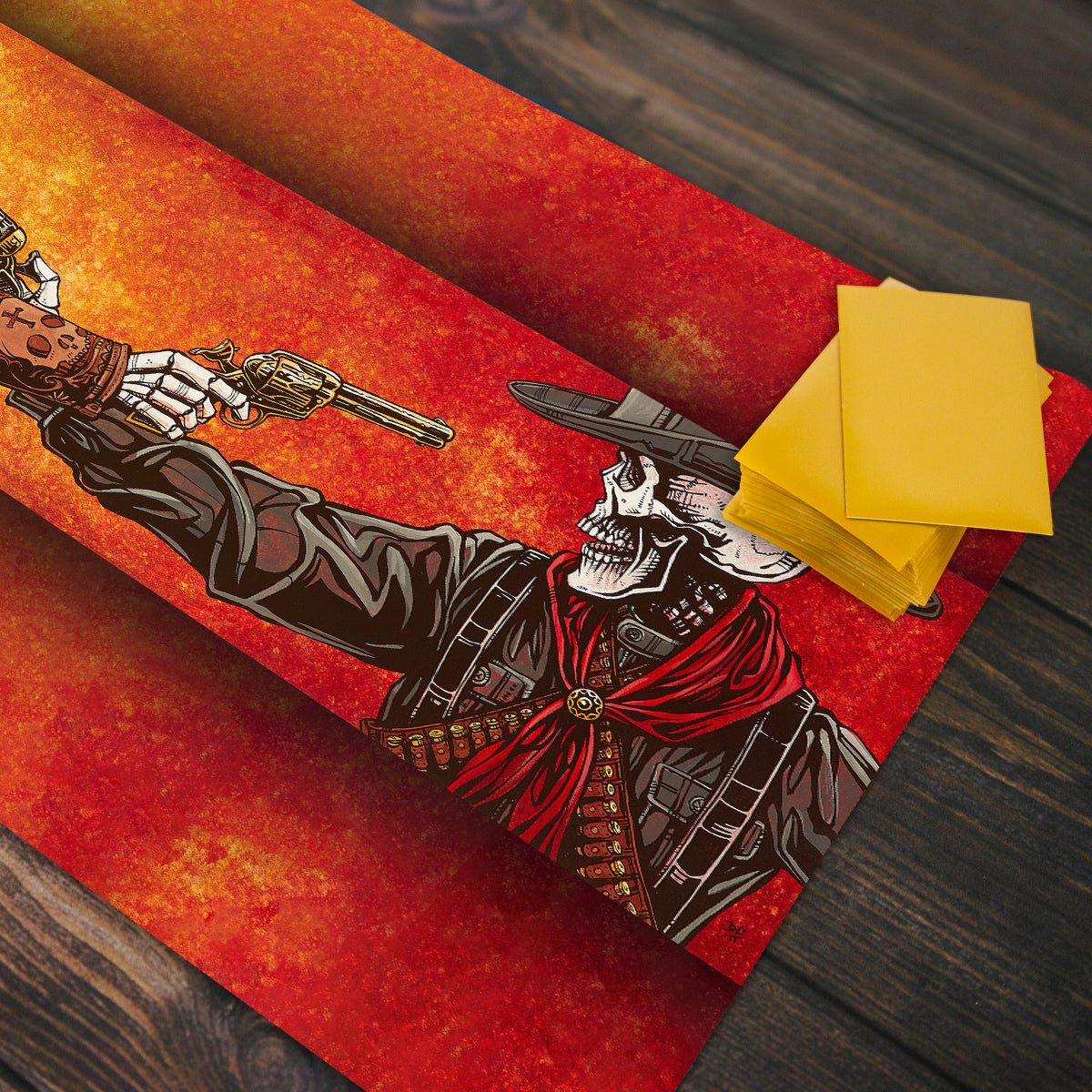 The Standoff Playmat - Premium Playmat from Inked Gaming - Just $34.99! Shop now at Game Crave Tournament Store