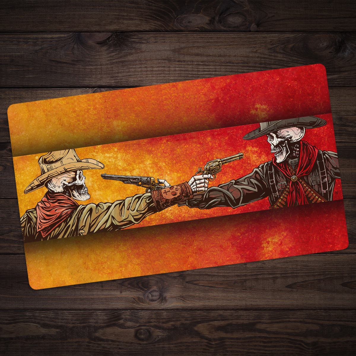 The Standoff Playmat - Premium Playmat from Inked Gaming - Just $34.99! Shop now at Game Crave Tournament Store