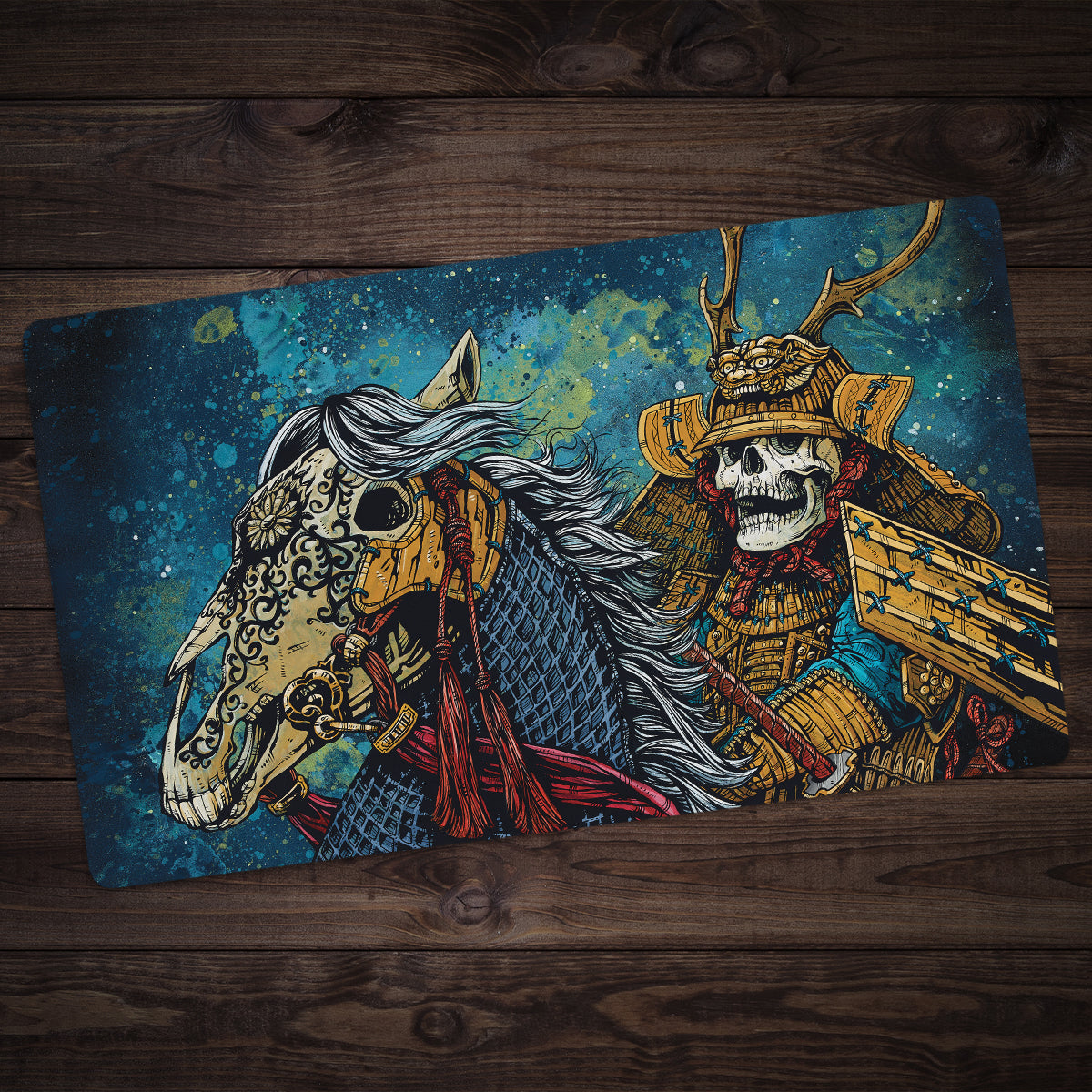 The Way of the Warrior Playmat - Premium Playmat from Inked Gaming - Just $34.99! Shop now at Game Crave Tournament Store
