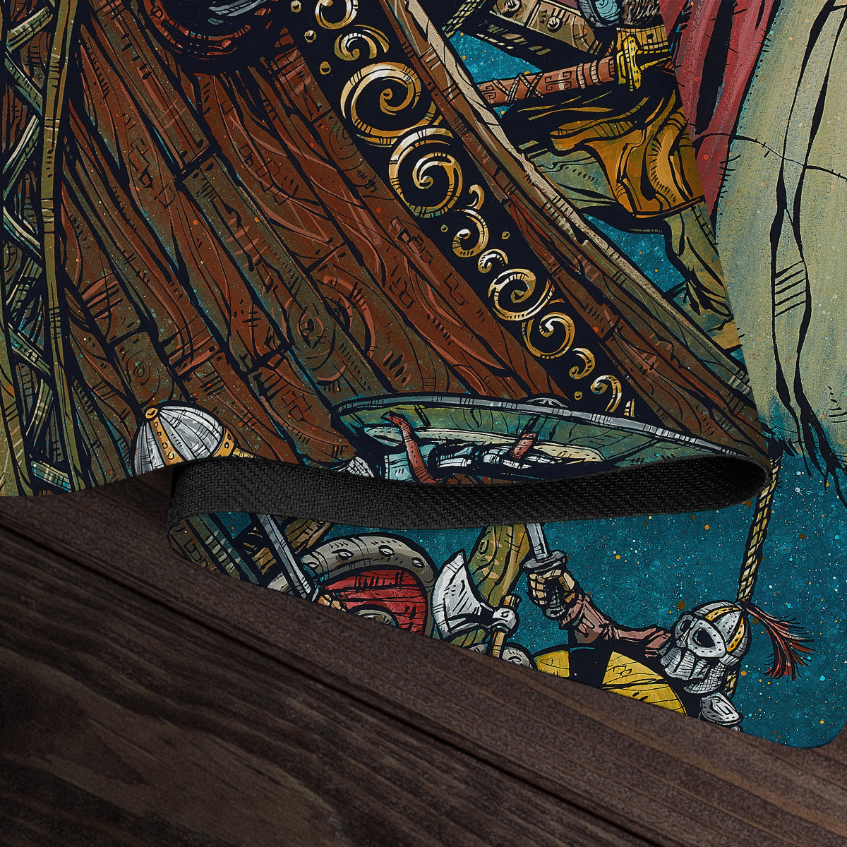 Viking Raid Playmat - Premium Playmat from Inked Gaming - Just $34.99! Shop now at Game Crave Tournament Store