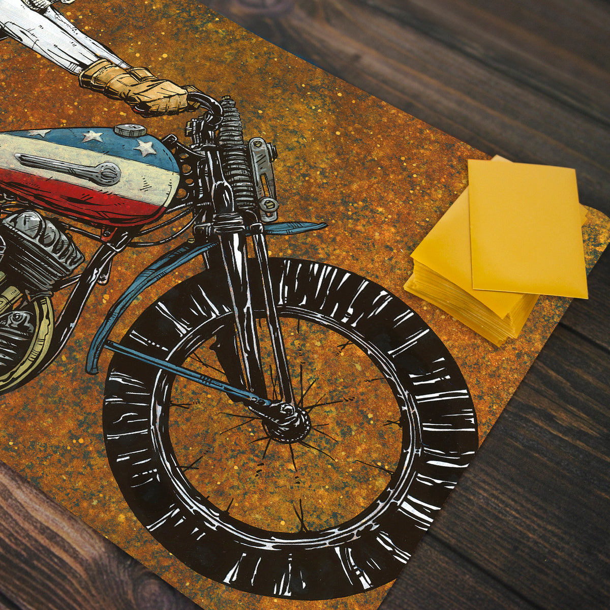 Vintage Racer Playmat - Premium Playmat from Inked Gaming - Just $34.99! Shop now at Game Crave Tournament Store