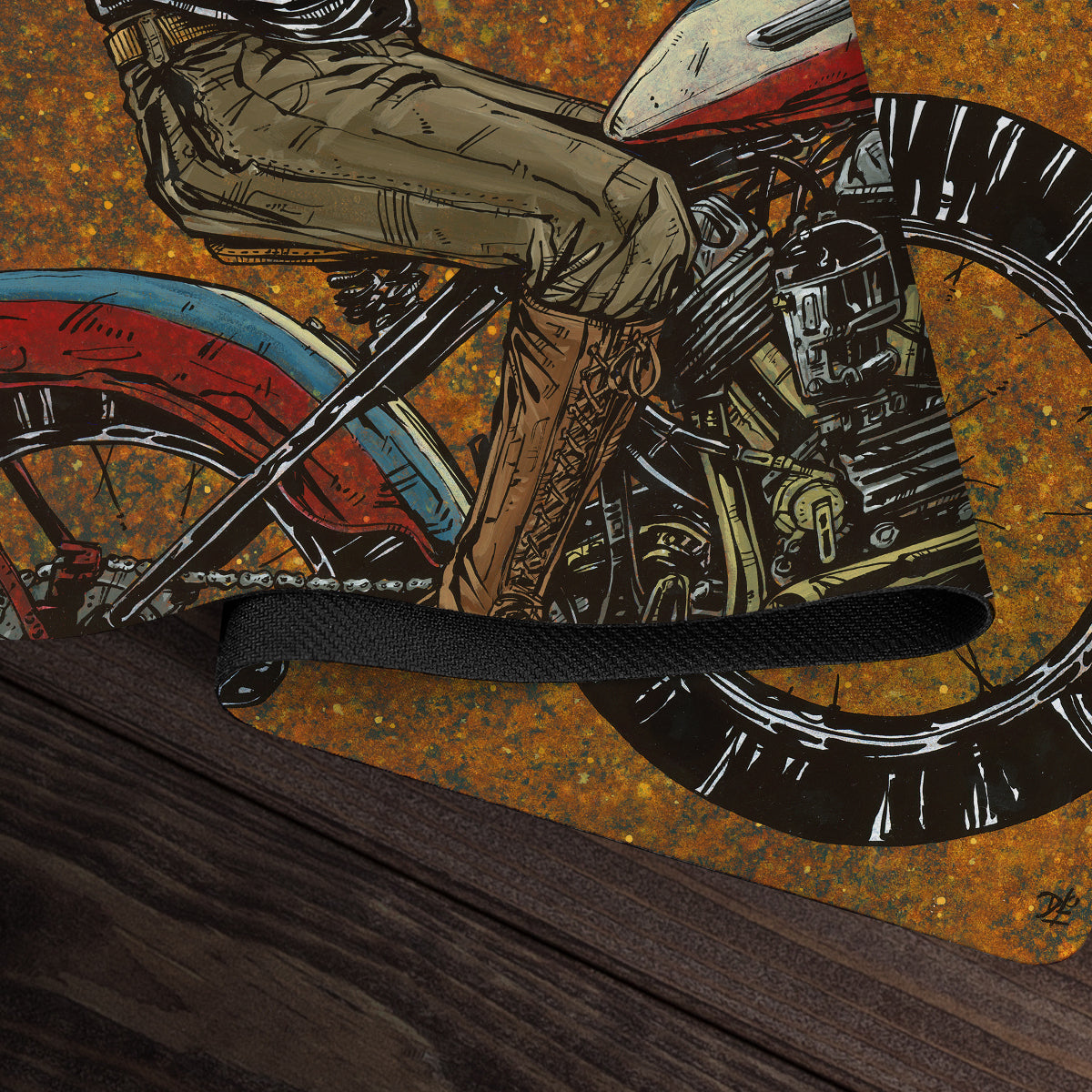 Vintage Racer Playmat - Premium Playmat from Inked Gaming - Just $34.99! Shop now at Game Crave Tournament Store