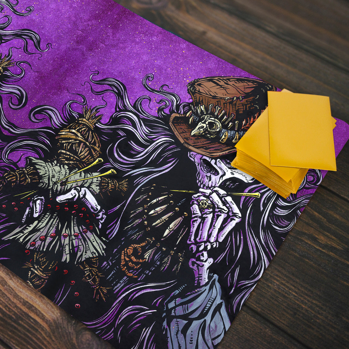 Voodoo Priest Playmat - Premium Playmat from Inked Gaming - Just $34.99! Shop now at Game Crave Tournament Store