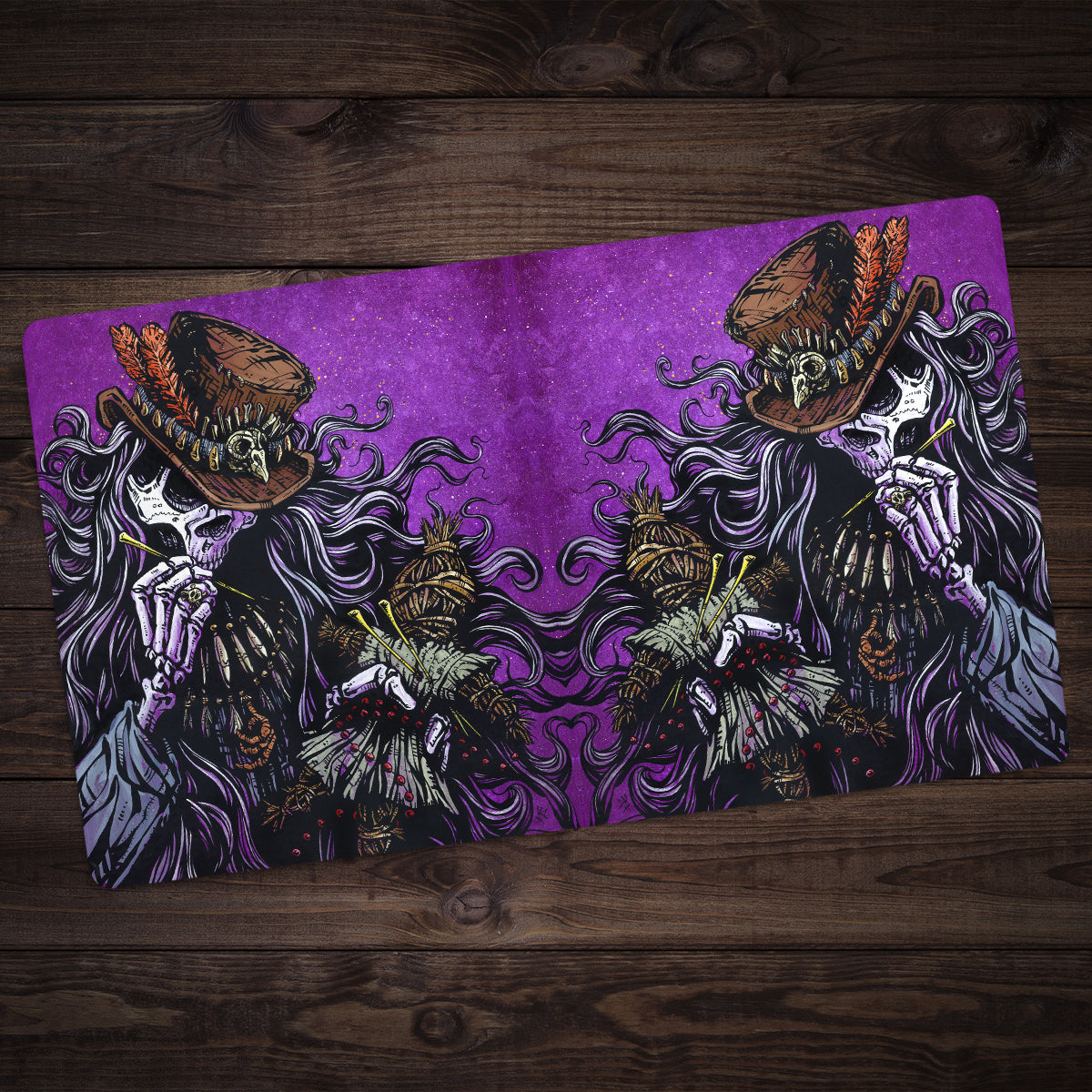 Voodoo Priest Playmat - Premium Playmat from Inked Gaming - Just $34.99! Shop now at Game Crave Tournament Store