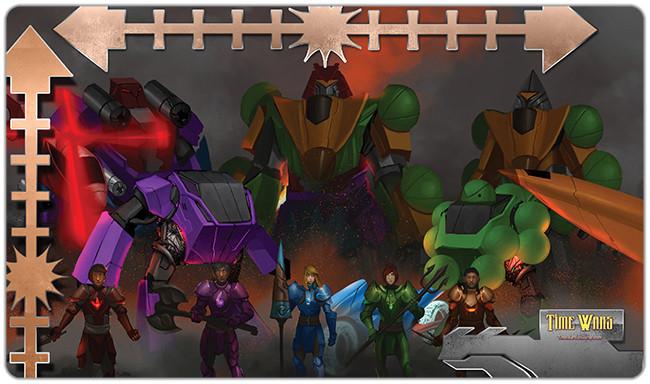 Z-Armor Knights Playmat - Premium Playmat from Inked Gaming - Just $34.99! Shop now at Game Crave Tournament Store