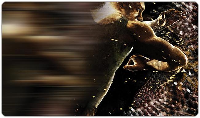 Warrior Playmat - Premium Playmat from Inked Gaming - Just $34.99! Shop now at Game Crave Tournament Store