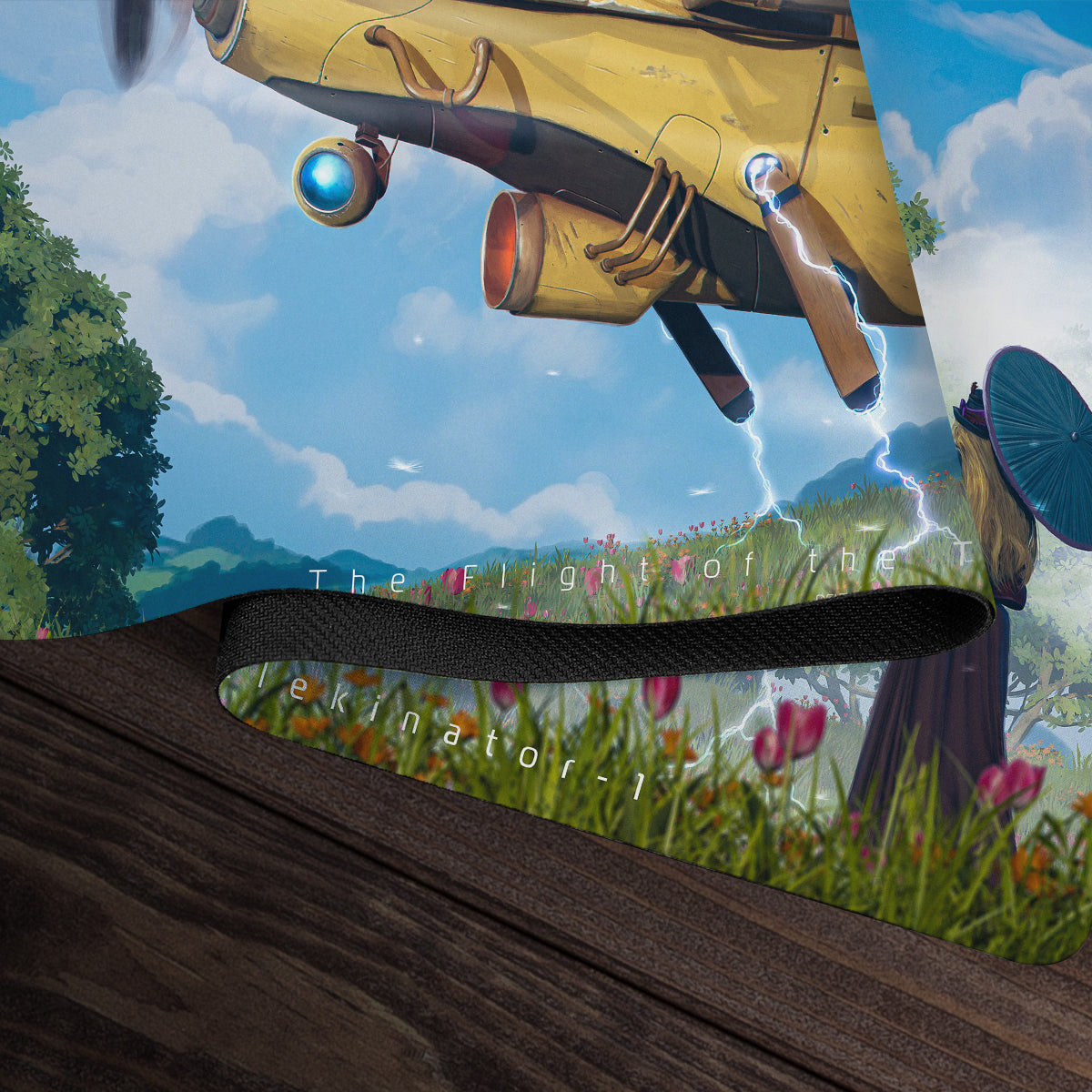 The Flight Of Telekinator Playmat - Premium Playmat from Inked Gaming - Just $34.99! Shop now at Game Crave Tournament Store