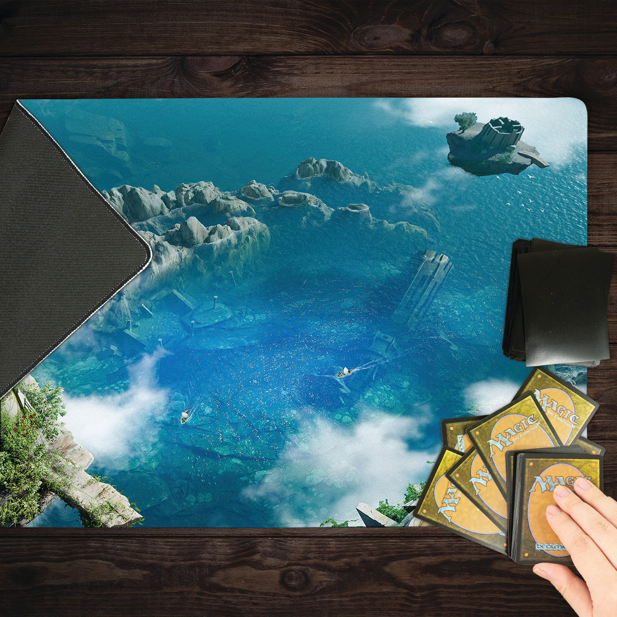 The Forgotten Towers Playmat - Premium Playmat from Inked Gaming - Just $34.99! Shop now at Game Crave Tournament Store