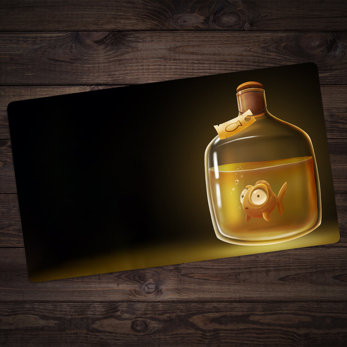 The Goldfish Potion Playmat - Premium Playmat from Inked Gaming - Just $34.99! Shop now at Game Crave Tournament Store