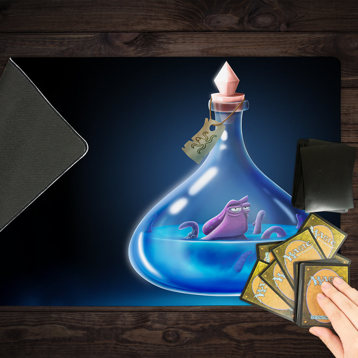The Octopus Potion Playmat - Premium Playmat from Inked Gaming - Just $34.99! Shop now at Game Crave Tournament Store