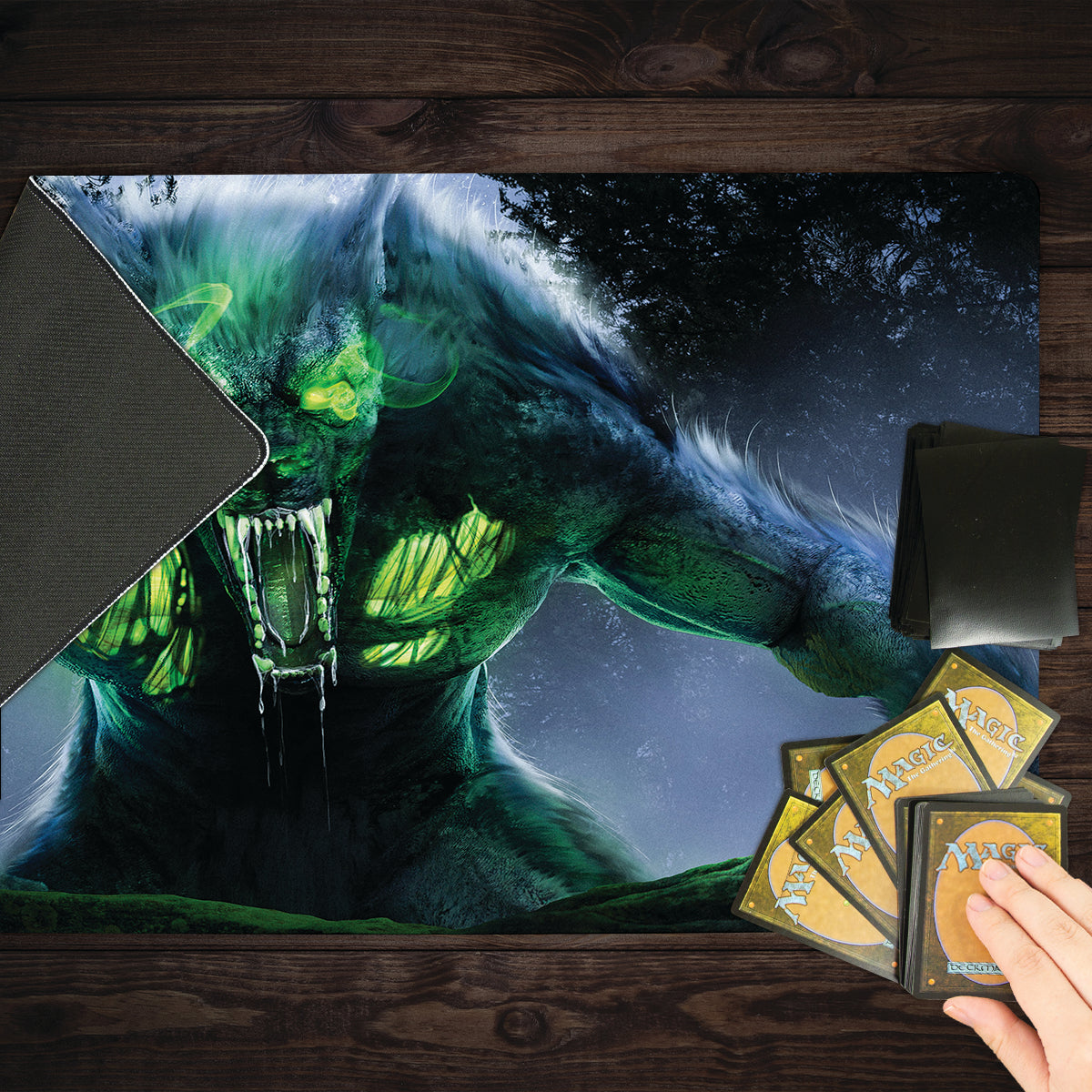The Pumpkin Hunt Playmat - Premium Playmat from Inked Gaming - Just $34.99! Shop now at Game Crave Tournament Store