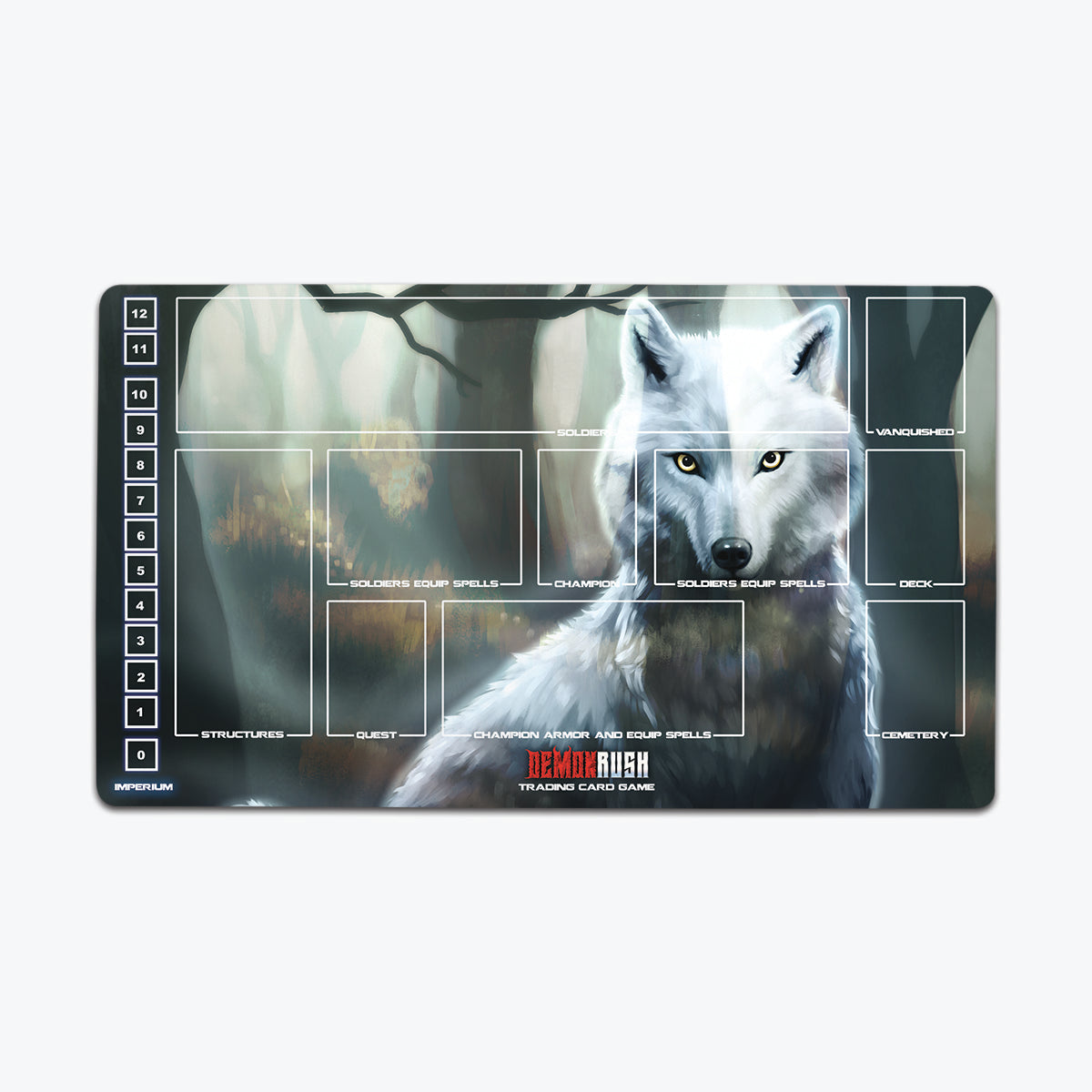 Spirit Wolf Playmat - Premium Playmat from Inked Gaming - Just $34.99! Shop now at Game Crave Tournament Store