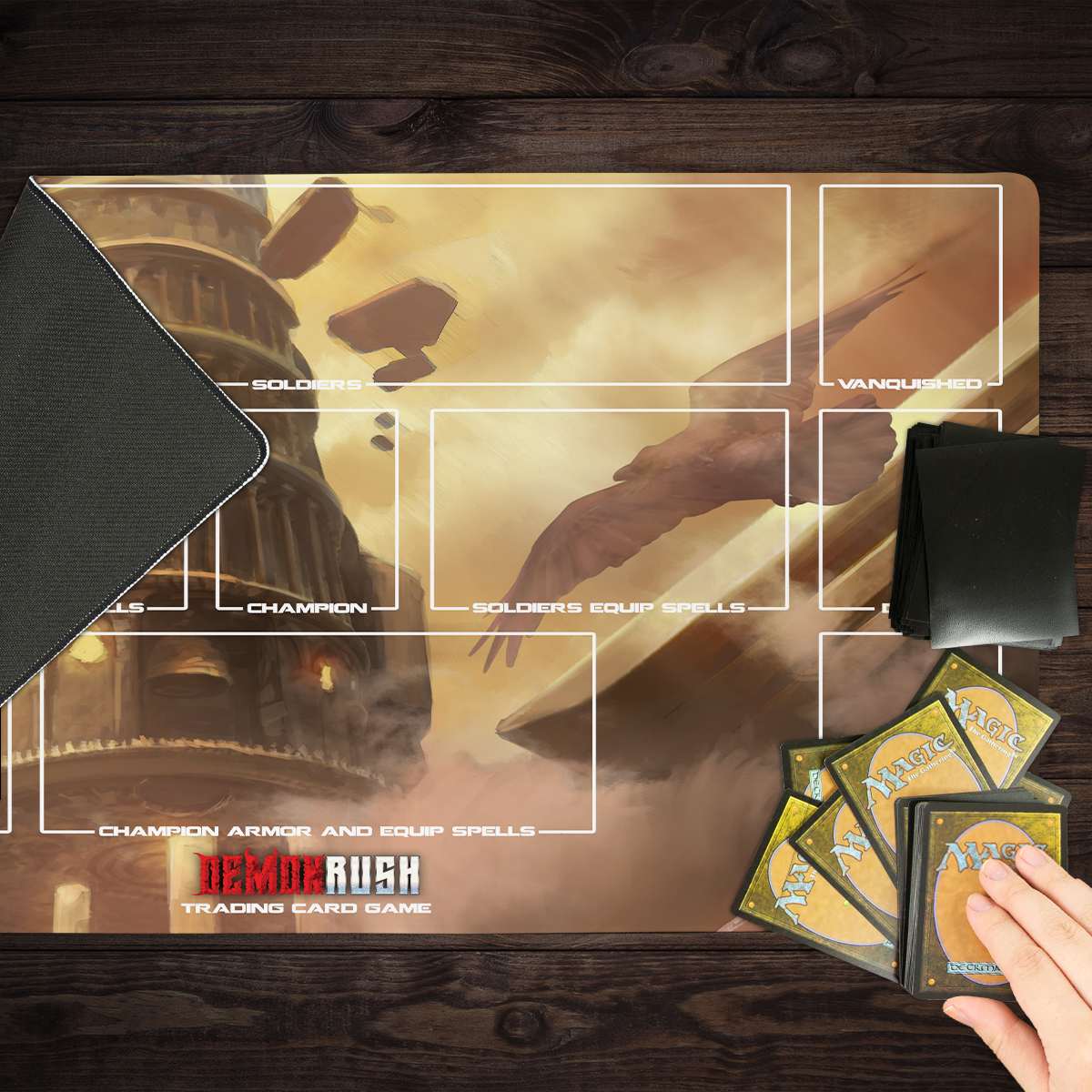 Tower of Babel Playmat - Premium Playmat from Inked Gaming - Just $34.99! Shop now at Game Crave Tournament Store