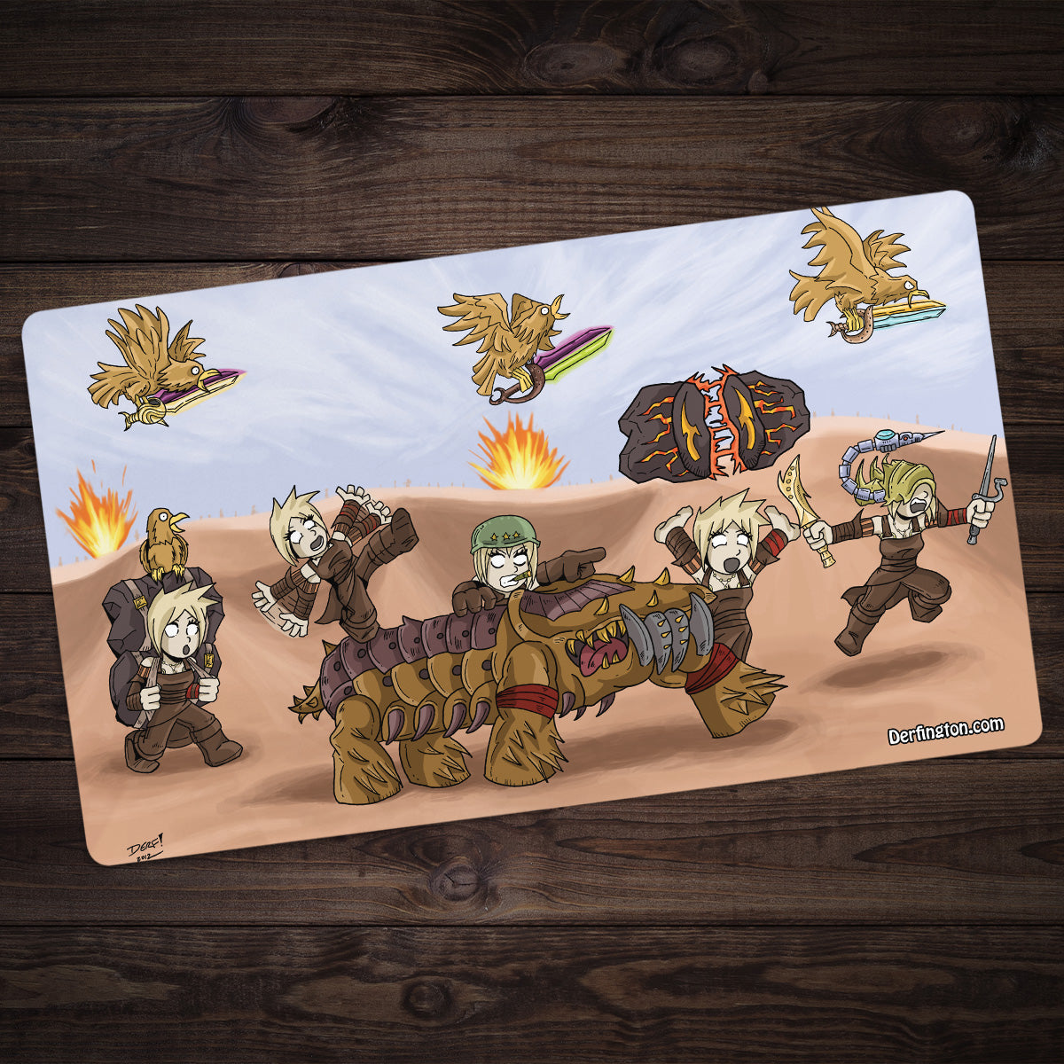 The Five-Misty March Playmat - Premium Playmat from Inked Gaming - Just $34.99! Shop now at Game Crave Tournament Store