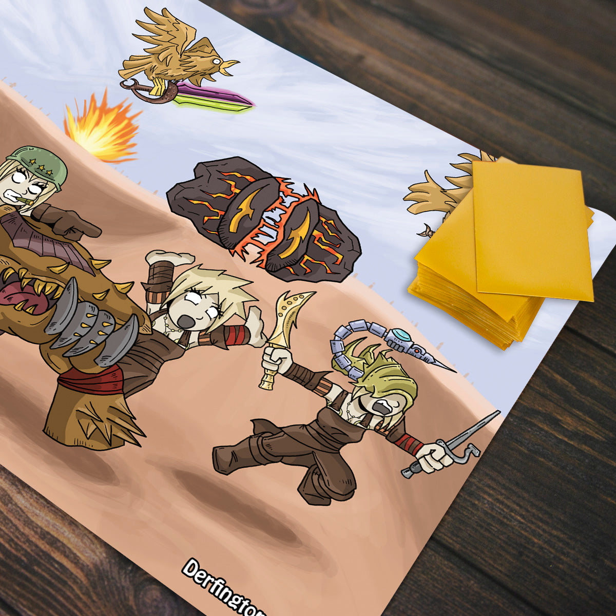 The Five-Misty March Playmat - Premium Playmat from Inked Gaming - Just $34.99! Shop now at Game Crave Tournament Store
