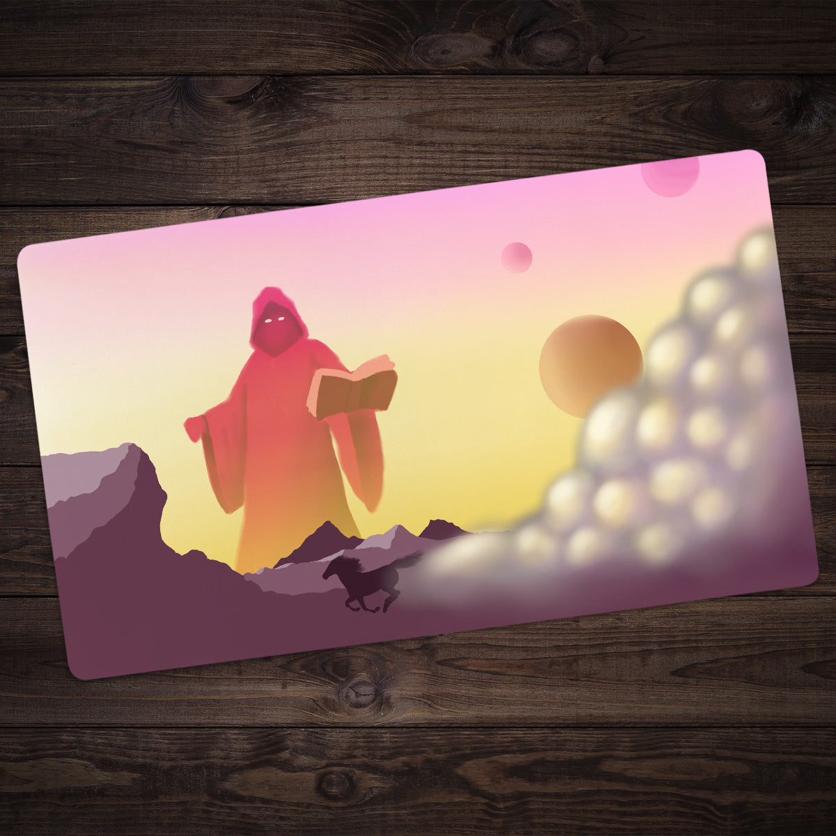 While They Silently Ponder Playmat - Premium Playmat from Inked Gaming - Just $34.99! Shop now at Game Crave Tournament Store