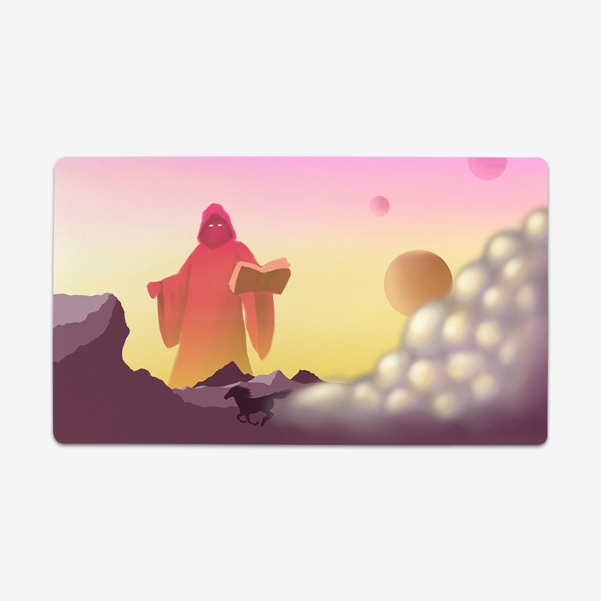 While They Silently Ponder Playmat - Premium Playmat from Inked Gaming - Just $34.99! Shop now at Game Crave Tournament Store