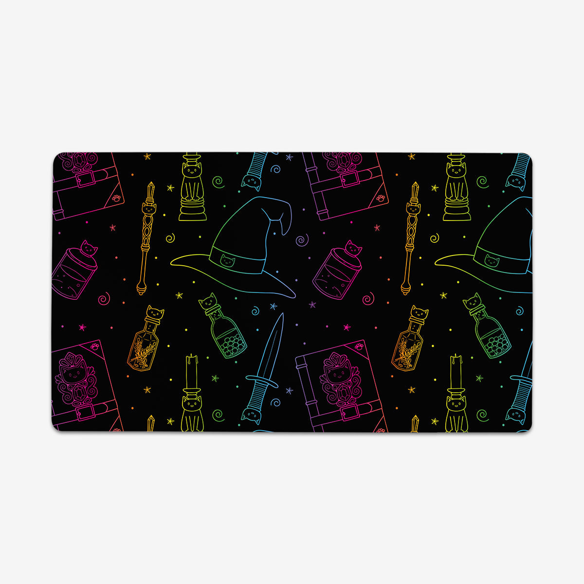 Witchy Witchy Playmat - Premium Playmat from Inked Gaming - Just $34.99! Shop now at Game Crave Tournament Store