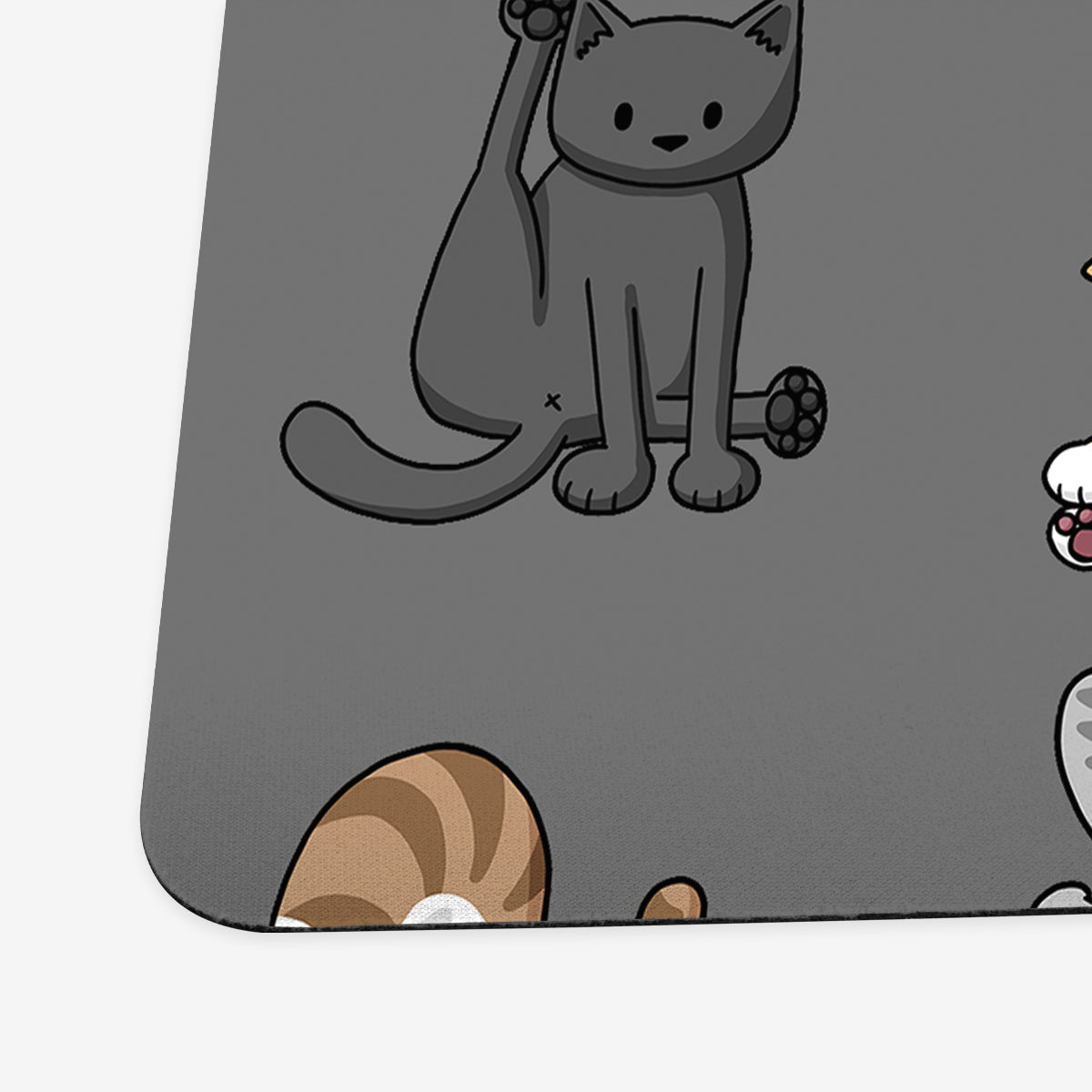 Yoga Cats Playmat - Premium Playmat from Inked Gaming - Just $34.99! Shop now at Game Crave Tournament Store