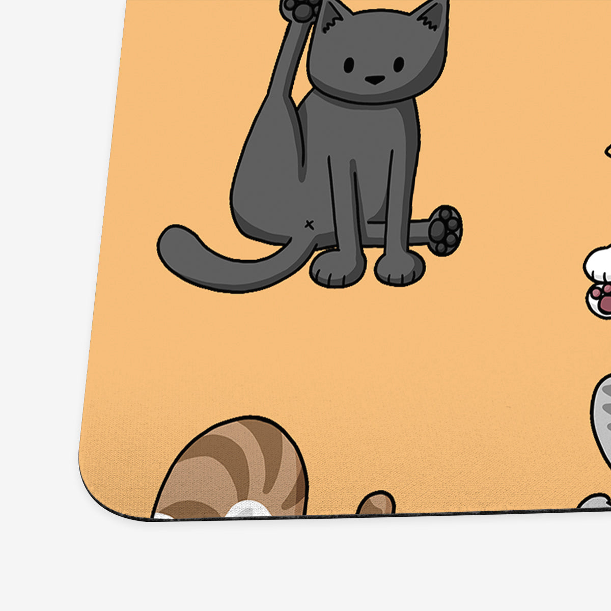 Yoga Cats Playmat - Premium Playmat from Inked Gaming - Just $34.99! Shop now at Game Crave Tournament Store