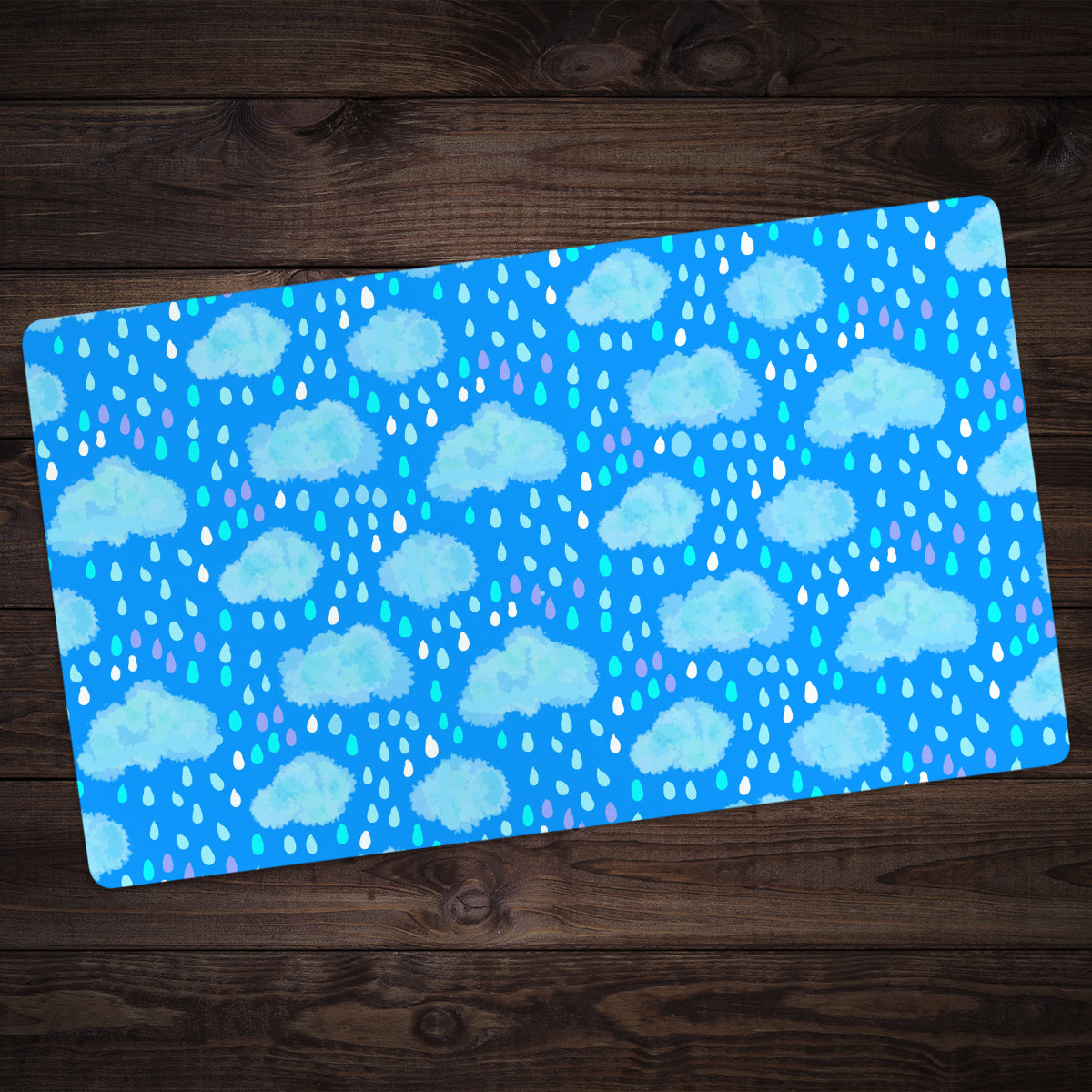Sleepy Rain Pattern Playmat - Premium Playmat from Inked Gaming - Just $34.99! Shop now at Game Crave Tournament Store