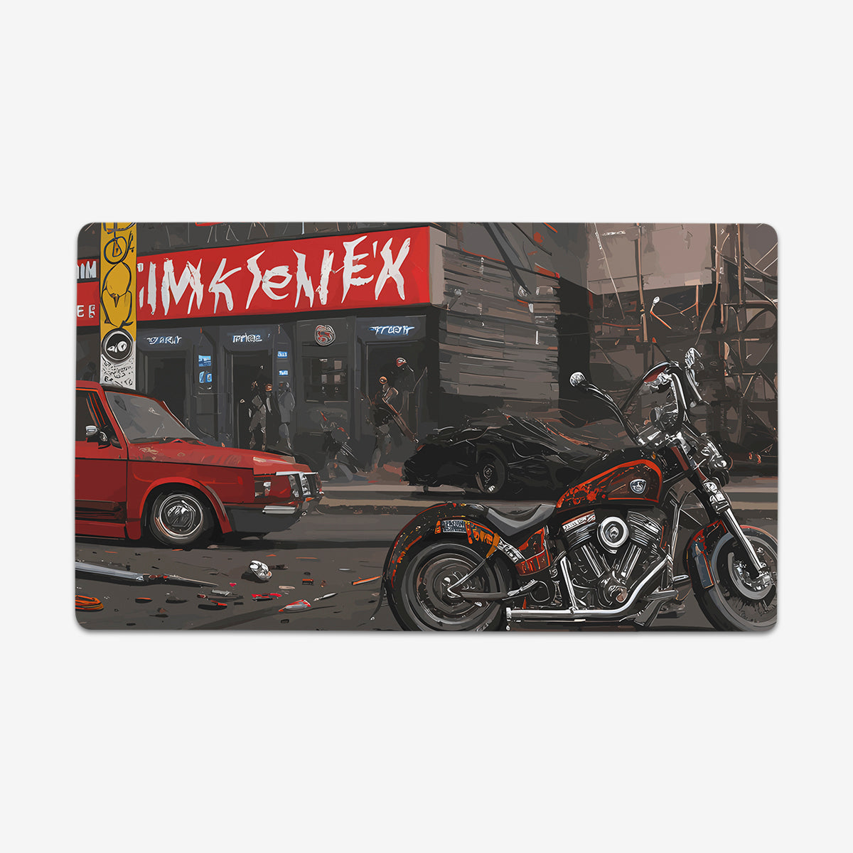 Sonic Street Playmat - Premium Playmat from Inked Gaming - Just $34.99! Shop now at Game Crave Tournament Store