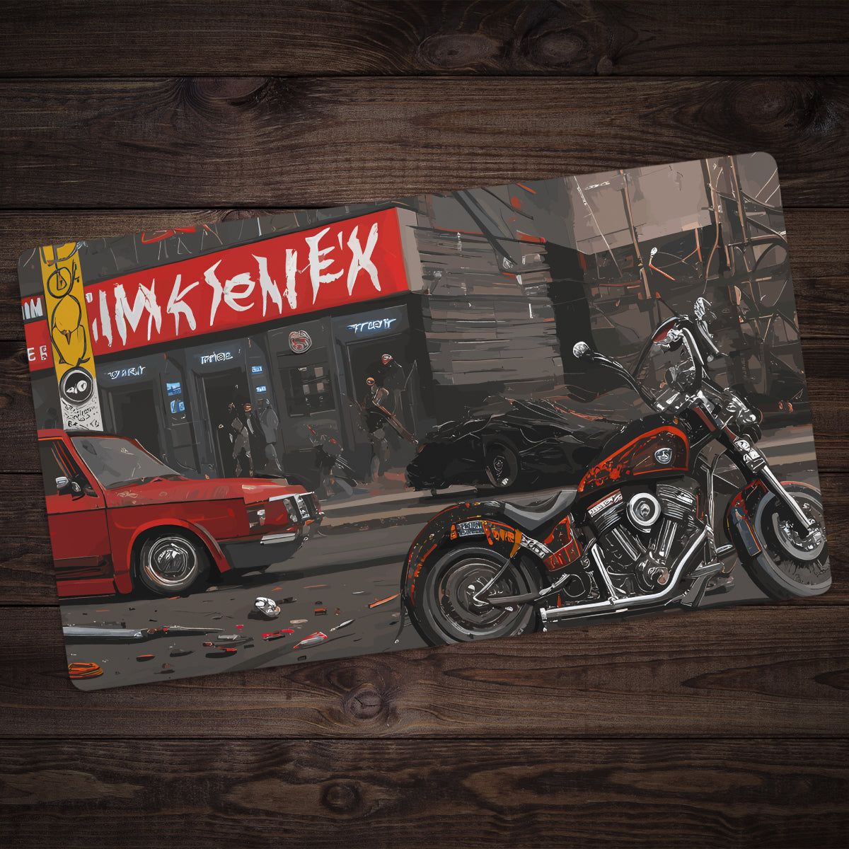 Sonic Street Playmat - Premium Playmat from Inked Gaming - Just $34.99! Shop now at Game Crave Tournament Store