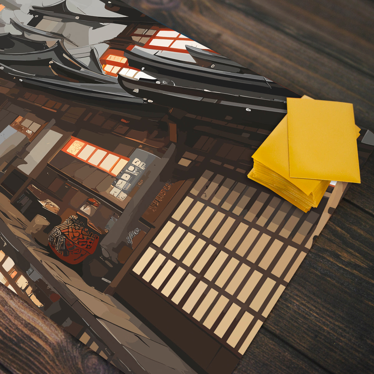 Streets Of Japan Playmat - Premium Playmat from Inked Gaming - Just $34.99! Shop now at Game Crave Tournament Store