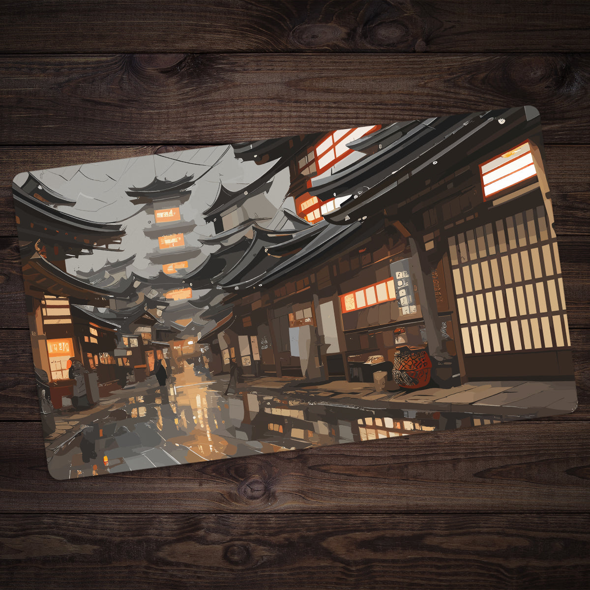 Streets Of Japan Playmat - Premium Playmat from Inked Gaming - Just $34.99! Shop now at Game Crave Tournament Store
