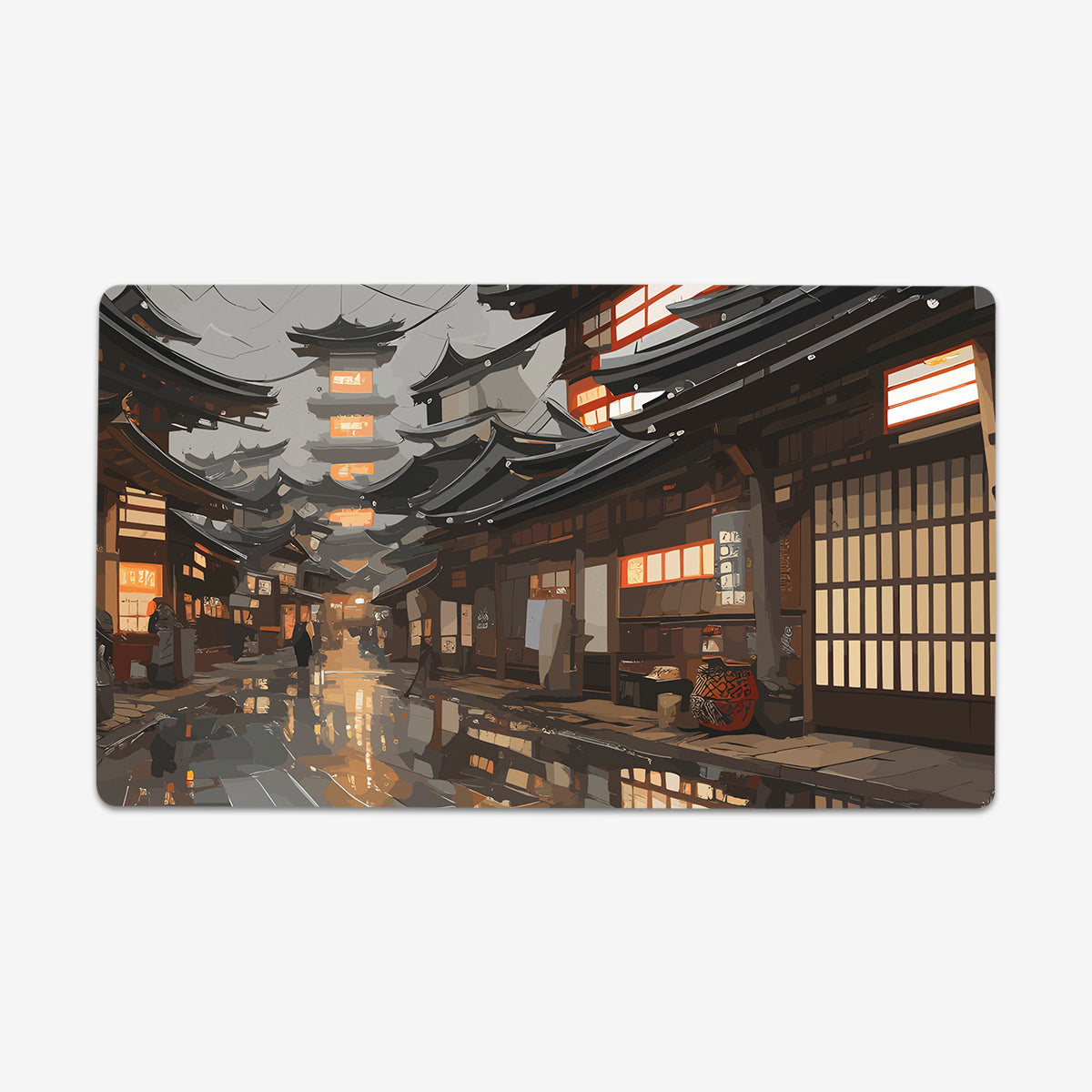 Streets Of Japan Playmat - Premium Playmat from Inked Gaming - Just $34.99! Shop now at Game Crave Tournament Store