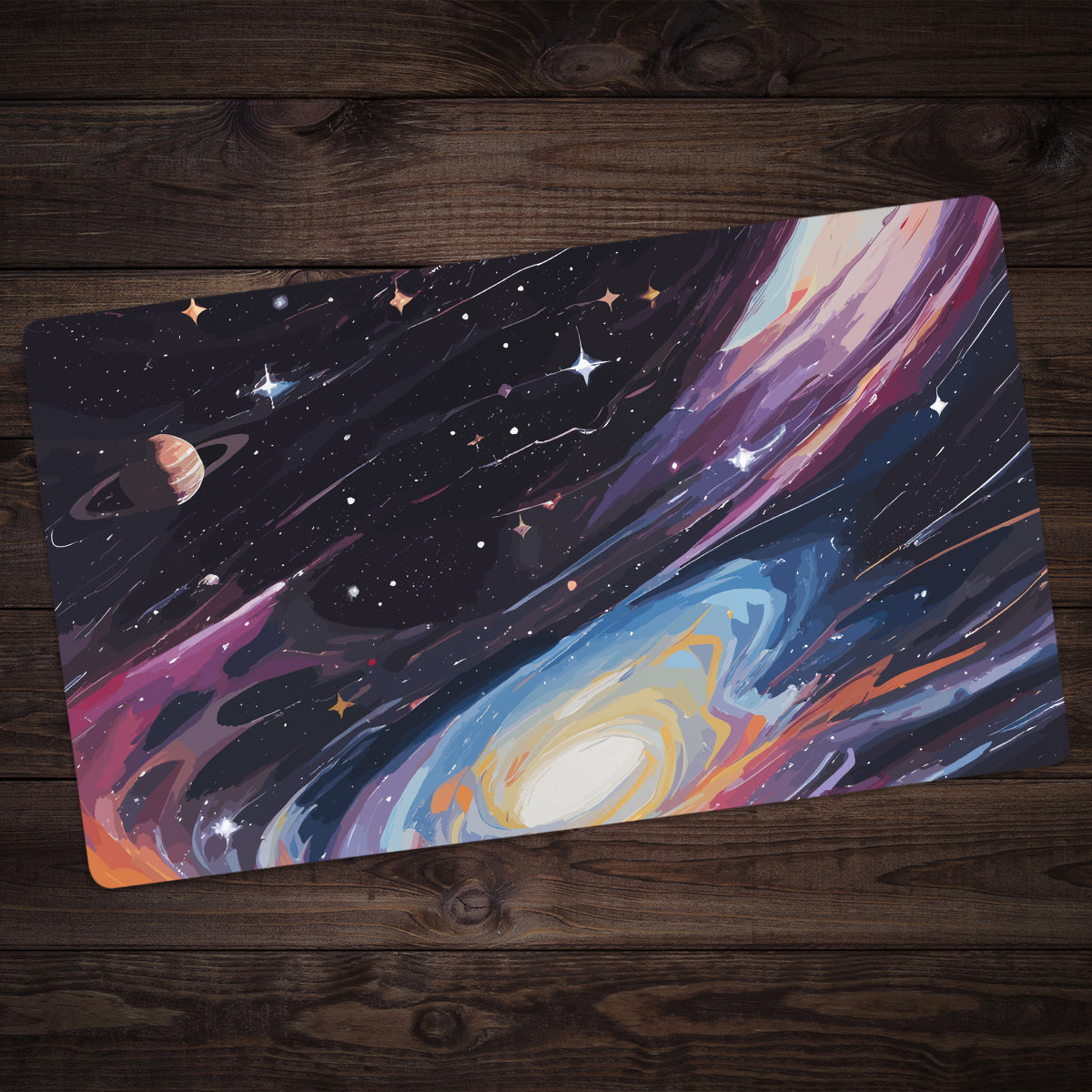 Swirl of Galaxies Playmat - Premium Playmat from Inked Gaming - Just $34.99! Shop now at Game Crave Tournament Store