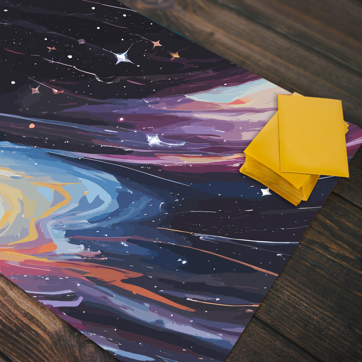 Swirl of Galaxies Playmat - Premium Playmat from Inked Gaming - Just $34.99! Shop now at Game Crave Tournament Store
