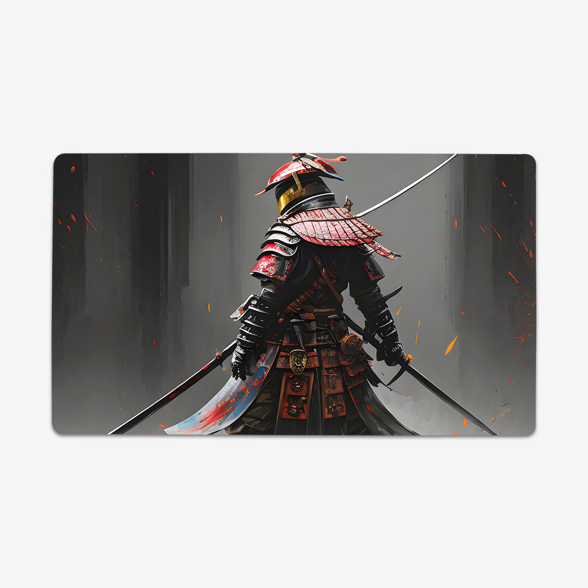 Sword Samurai Playmat - Premium Playmat from Inked Gaming - Just $34.99! Shop now at Game Crave Tournament Store