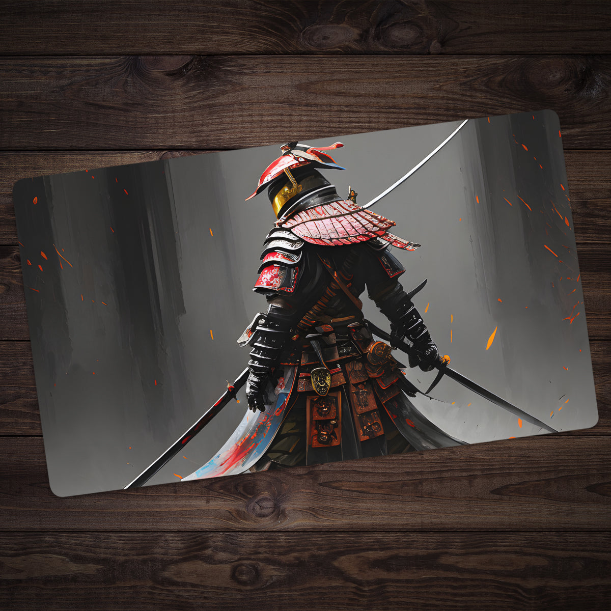 Sword Samurai Playmat - Premium Playmat from Inked Gaming - Just $34.99! Shop now at Game Crave Tournament Store